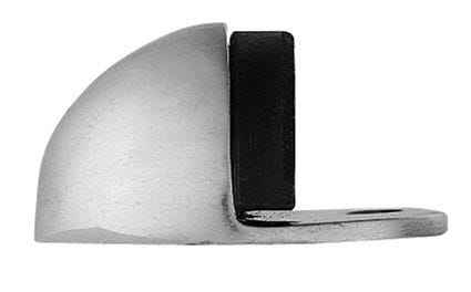 Floor Mounted Oval Doorstop | 32mm | Polished Chrome