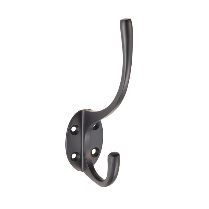 Victorian Hat & Coat Hook | Matt Black
