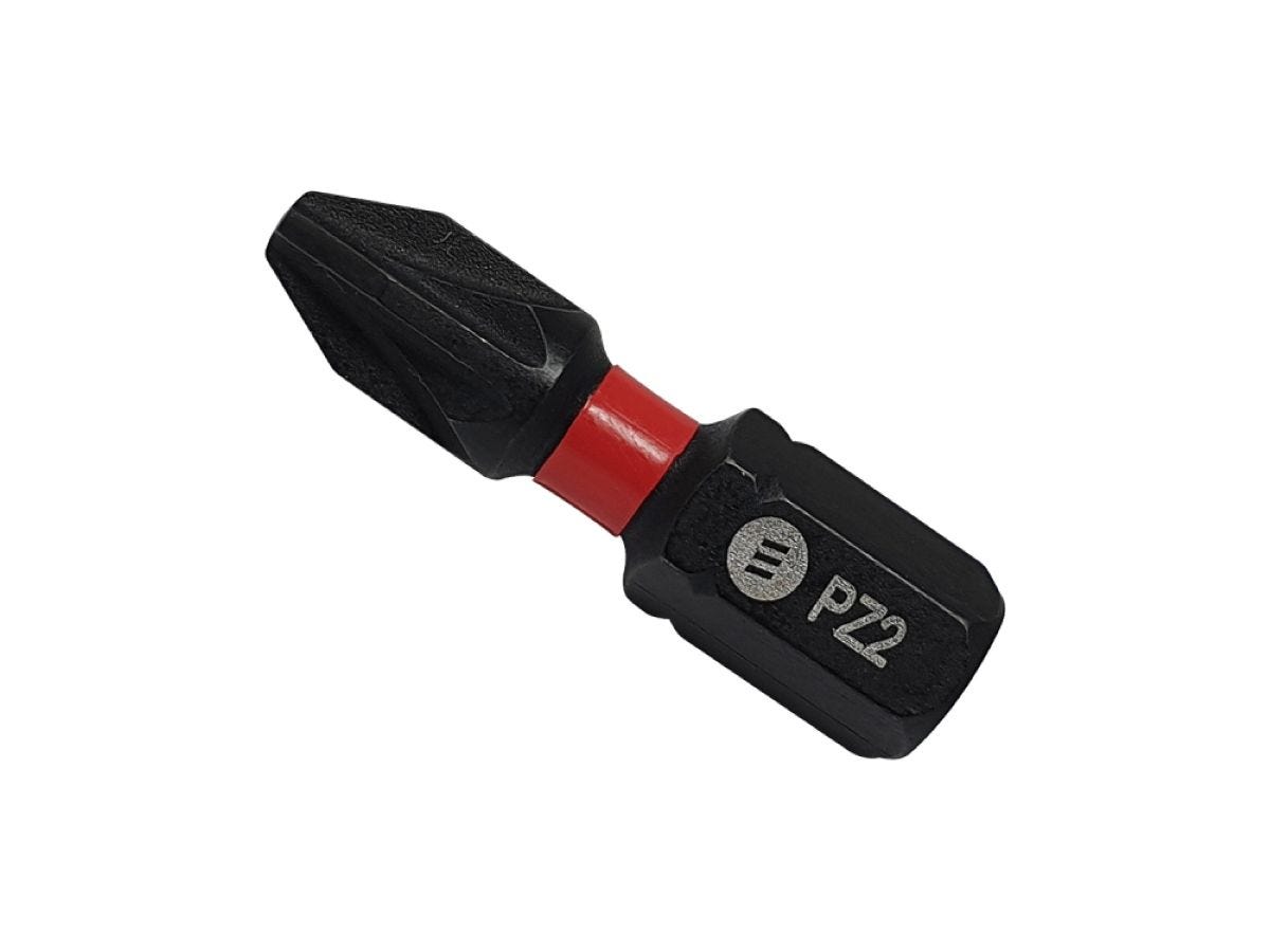 ForgeFast Impact Bits - Pozi - Carded - PZ3 x 50mm - Black Phosphate